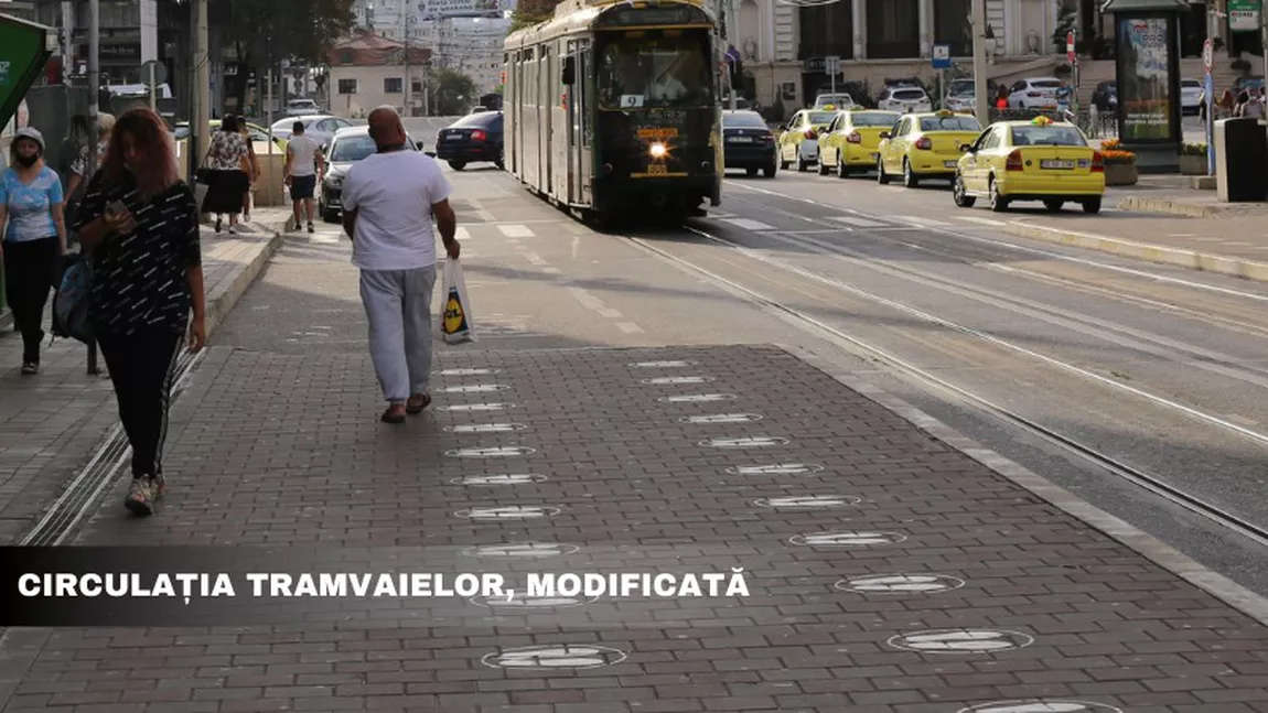 CTP Iași: Circulația tramvaielor 1, 8, 9 și 13 va fi modificată în zilele de 30 și 31 octombrie 2021