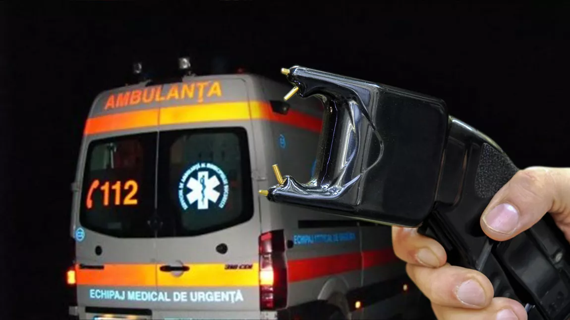 Client al unei discoteci din Iași, pus la pământ cu electroșocuri! Când s-a ridicat, victima a fost lovită cu picioarele în cap. Ieșeanul a rămas lat la pământ până la sosirea ambulanței