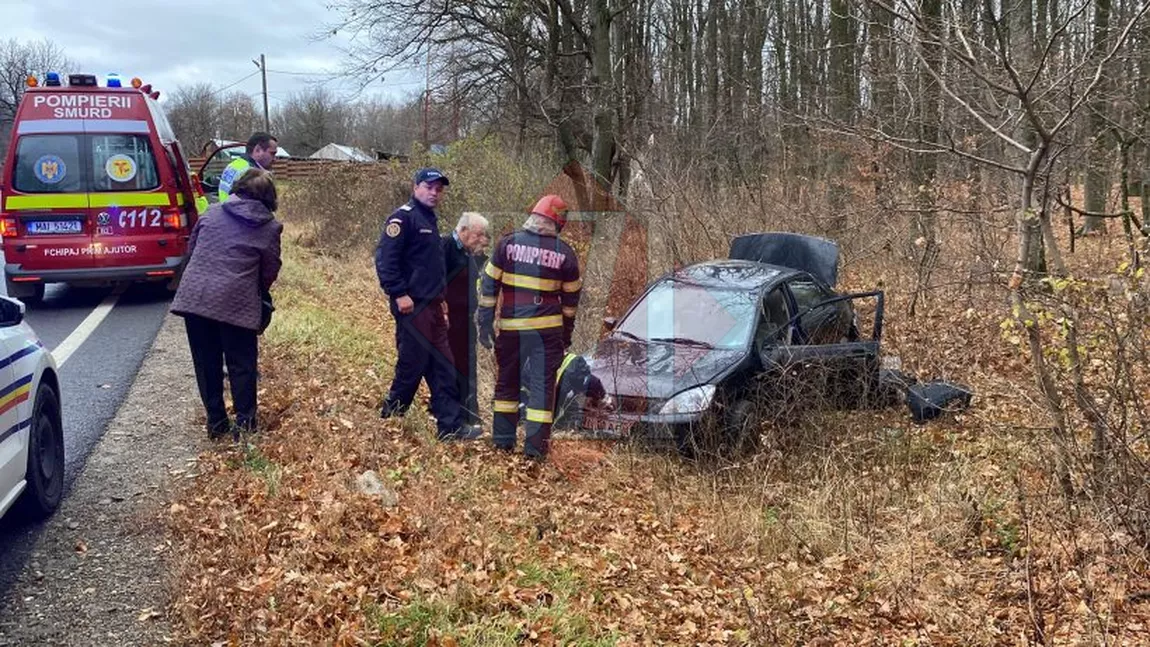 Accident rutier grav în zona Bucium. O mașină s-a răsturnat -GALERIE FOTO, VIDEO, UPDATE