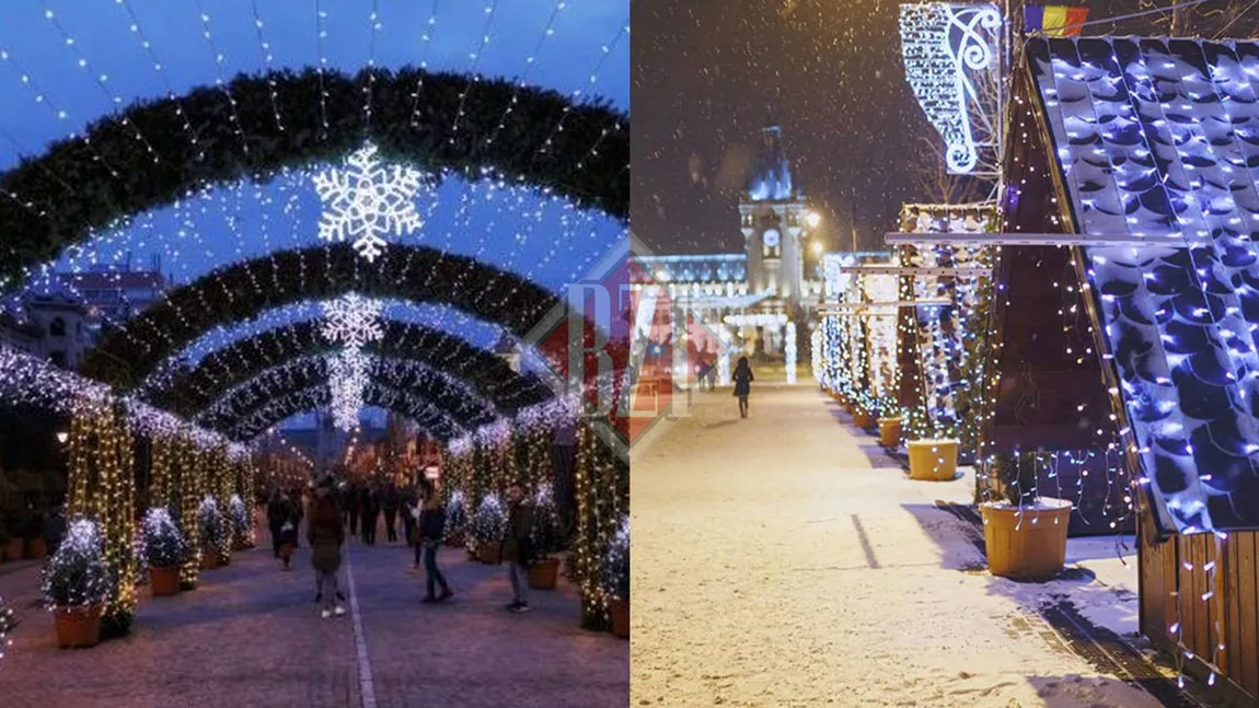 Să vă pregătiți de o dezamăgire! Iașul va fi ornat cu instalațiile luminoase de anii trecuți. De 1 Decembrie se va deschide iluminatul festiv