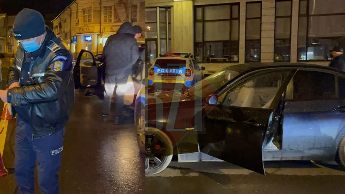 Reglare de conturi intre interlopi la Iași! Un tânăr şi-a lăsat BMW-ul în mijlocul străzii după ce a fost ameninţat cu moartea! În maşina abandonată au fost găsite o sabie și o macetă - EXCLUSIV/FOTO, VIDEO