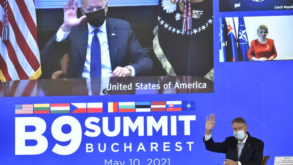Liderii Grupului celor 9 de la Bucureşti, consultări prin videoconferinţă cu preşedintele Joe Biden