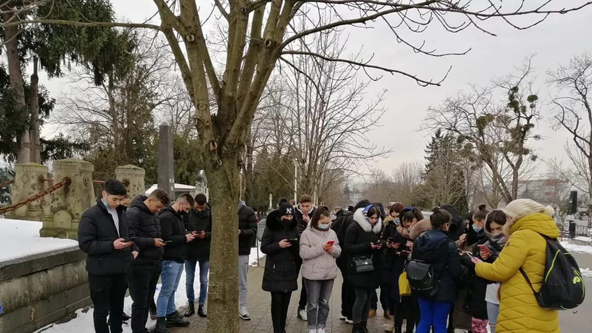 Lecție demonstrativă de tip outdoor organizată de echipa proiectului „Cimitirul Eternitatea  - patrimoniul tăcut al Iașului”