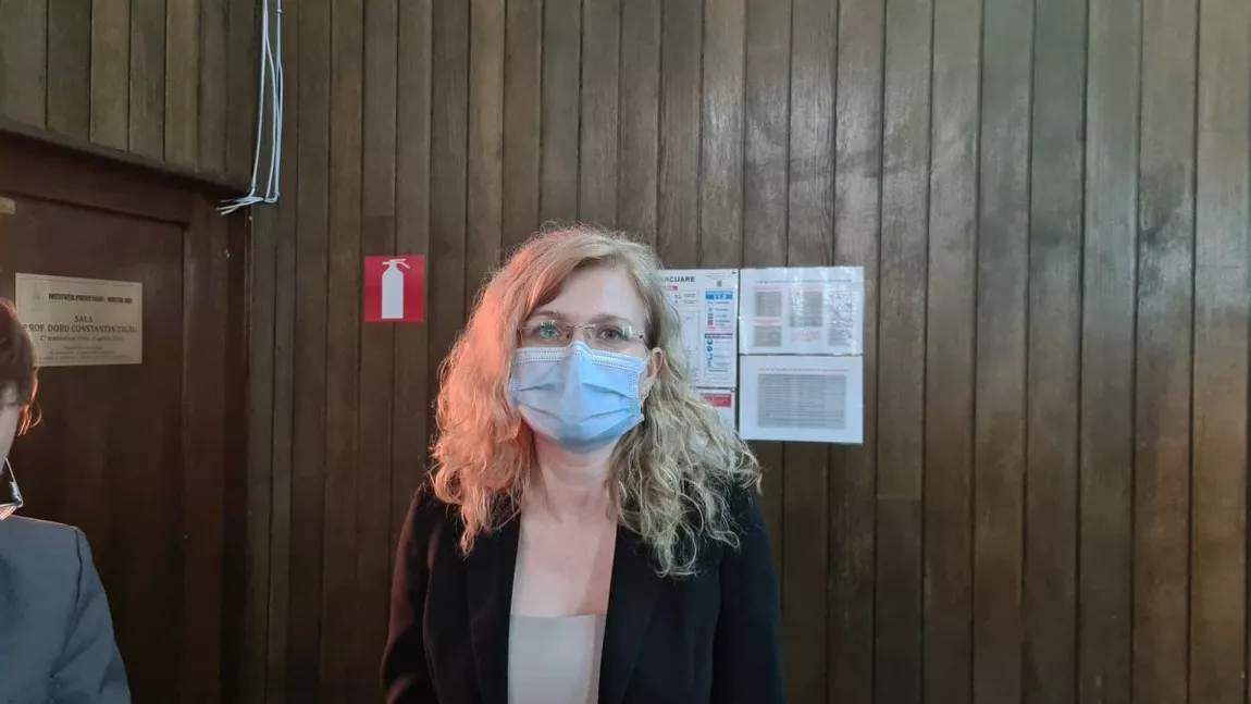 Managerul Alina Belu, declarație cu privire la situația COVID-19 de la Spitalul Clinic de Urgență pentru Copii 