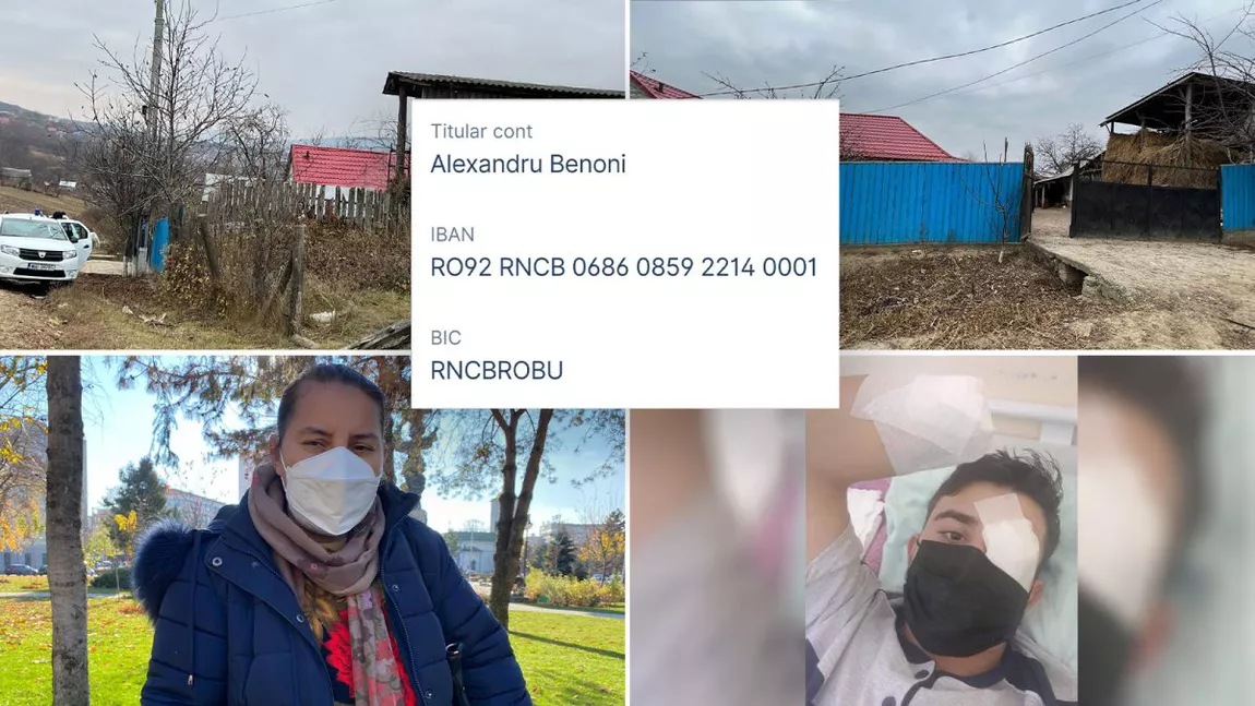 Tânărul din Iași rănit în explozie și-a recăpătat vederea, dar a rămas fără o mână! Familia lui Dănuț Aftanache face sacrificii pentru a cumpăra o proteză