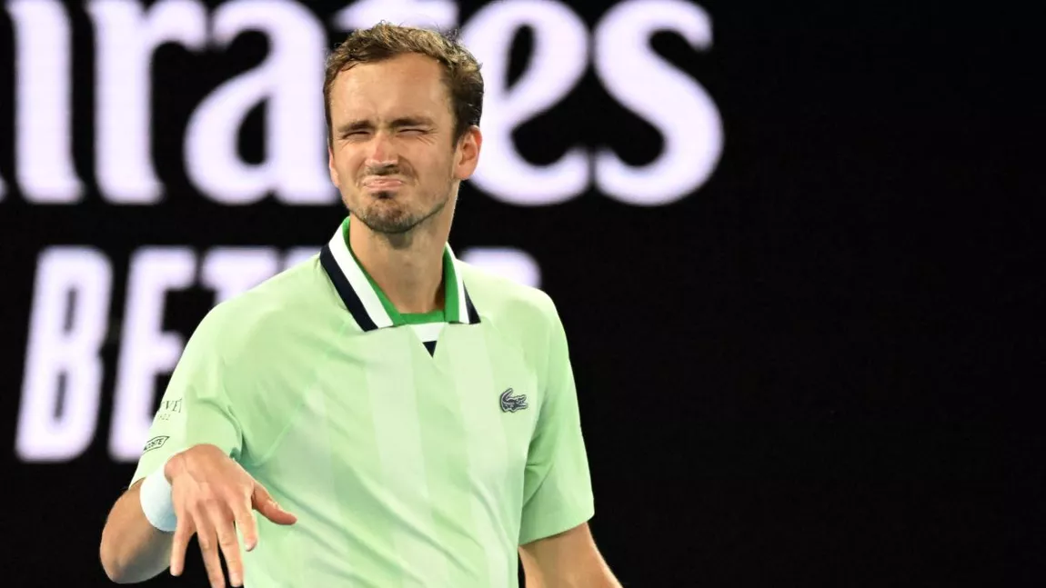 Tenismenul rus Daniil Medvedev a fost huiduit la Australian Open - FOTO, VIDEO