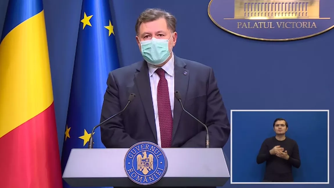 Alexandru Rafila, ministrul Sănătății, afirmă că România a intrat deja în valul 5 al pandemiei cu COVID-19