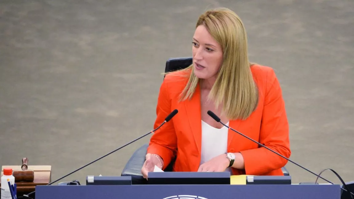 Roberta Metsola, prim-vicepreședinta Parlamentului European, a preluat conducerea interimară a legislativului UE