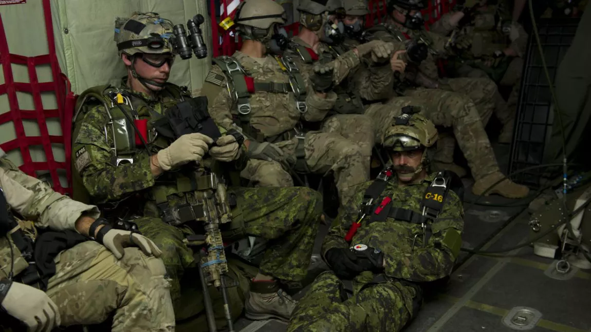 Canada a trimis trupele speciale în Ucraina pentru evacuarea oficialilor, în criza cu Rusia
