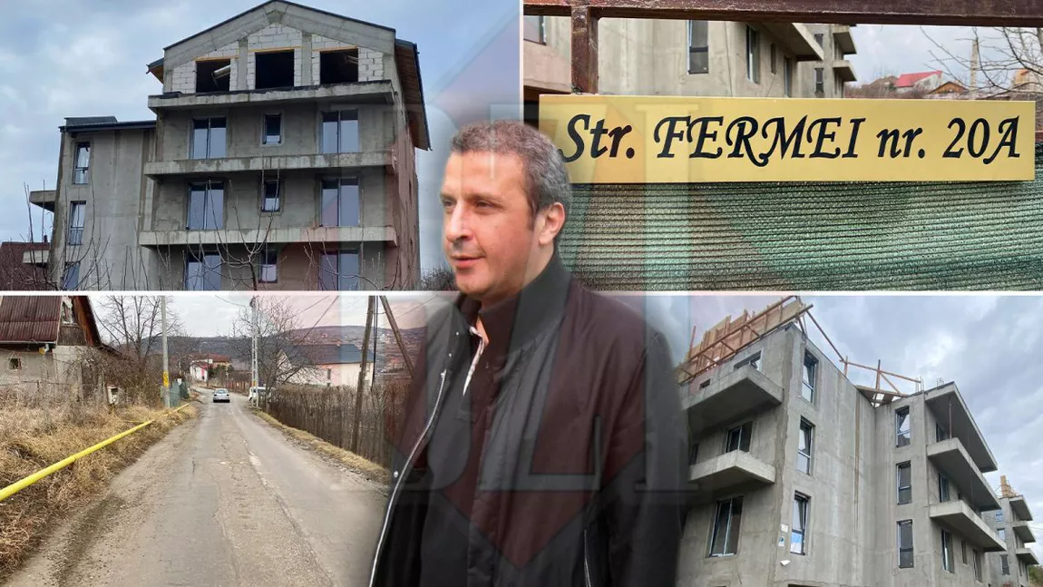 Milionarul Michael Nseir a construit ilegal printre casele din Bucium! Blocurile cu 2 etaje au crescut cu un nivel, fără autorizație - FOTO