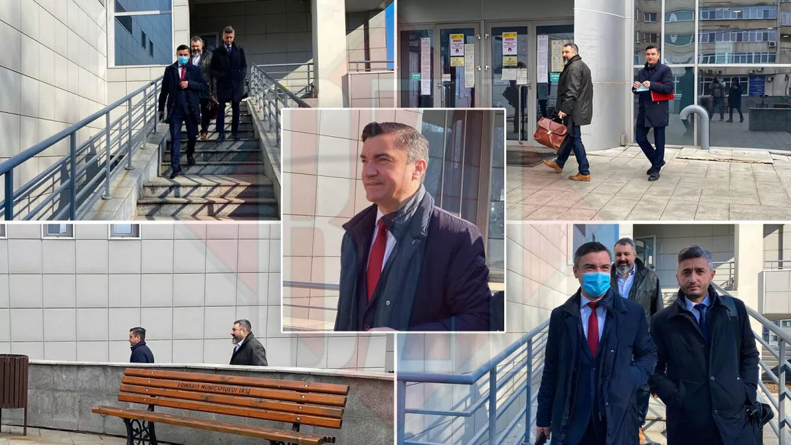 Decizie-bombă a judecătorilor! Mihai Chirica, scos de sub control judiciar. A revenit la Primăria Iași - GALERIE FOTO / VIDEO