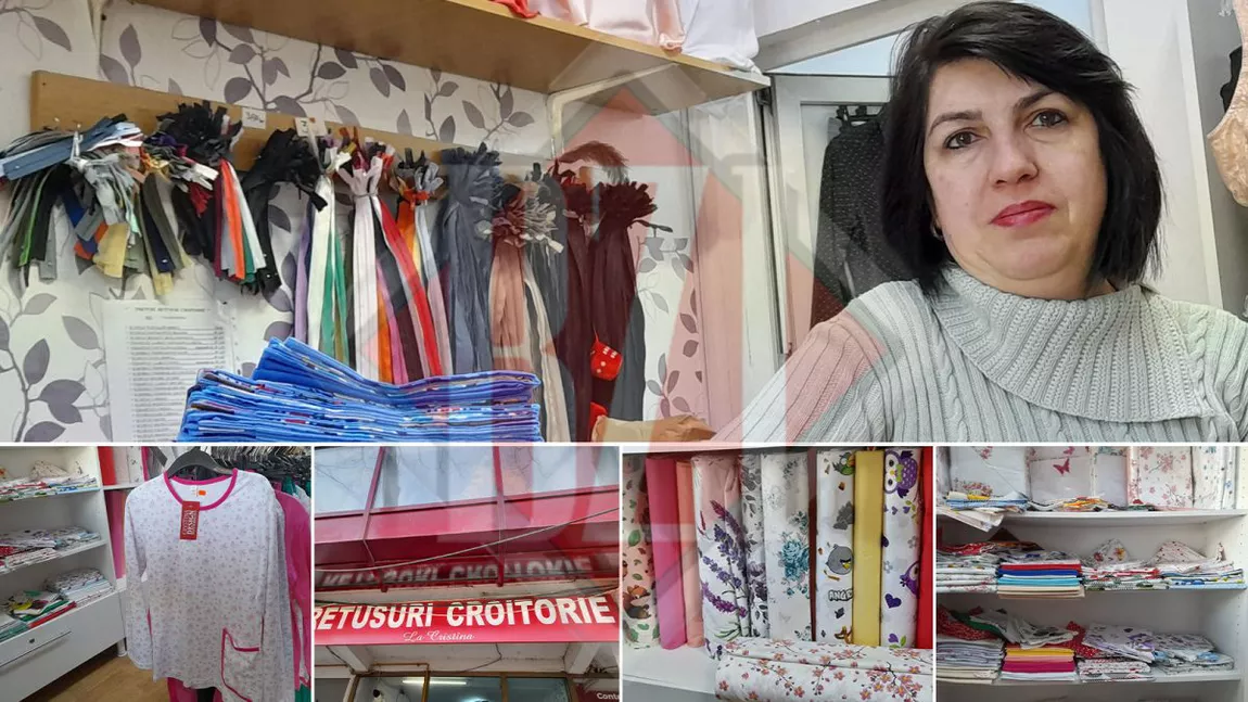 După ce a rămas fără loc de muncă, Cristina Răileanu și-a deschis o afacere. De 23 de ani, femeia din Iași are propria croitorie - FOTO (Exclusiv)