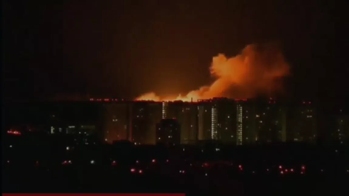 A avut loc o nouă explozie în Kiev- VIDEO