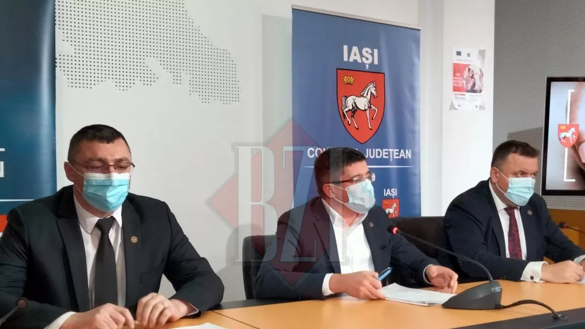 Șefii CJ Iași prezintă bugetul județului pe anul 2022