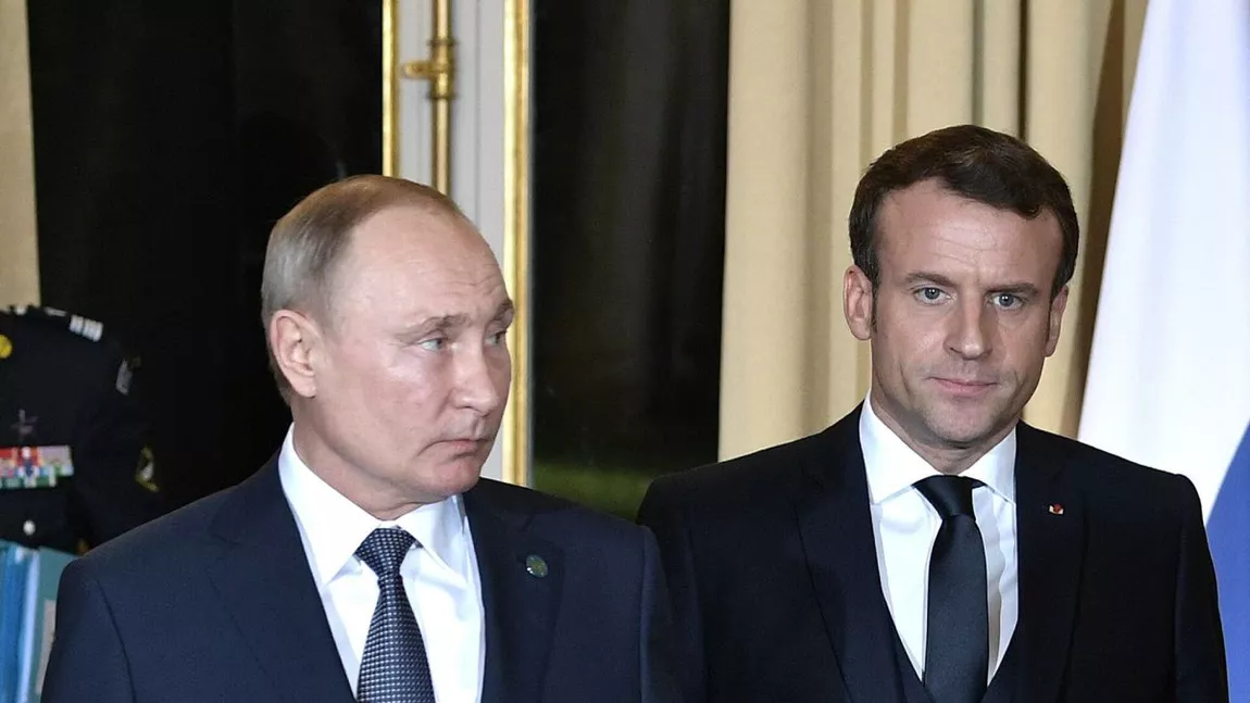 Emmanuel Macron, înainte de întâlnirea cu Vladimir Putin: „Nu cred în miracole spontane”