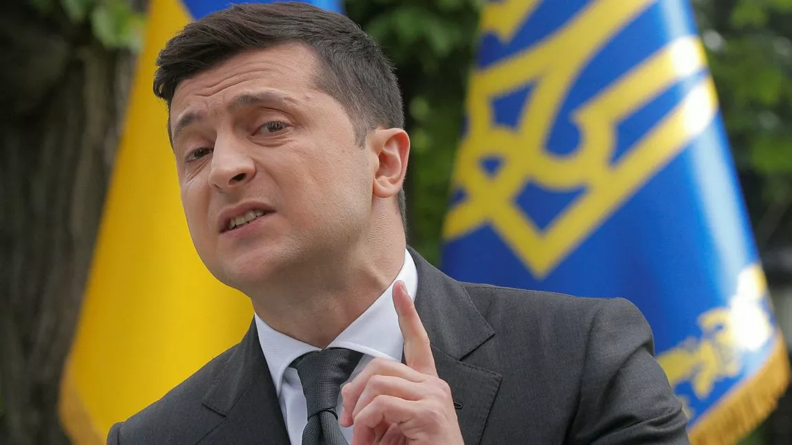 Președintele Ucrainei, Vladimir Zelenskiy, confirmă loviturile de rachete din Kiev