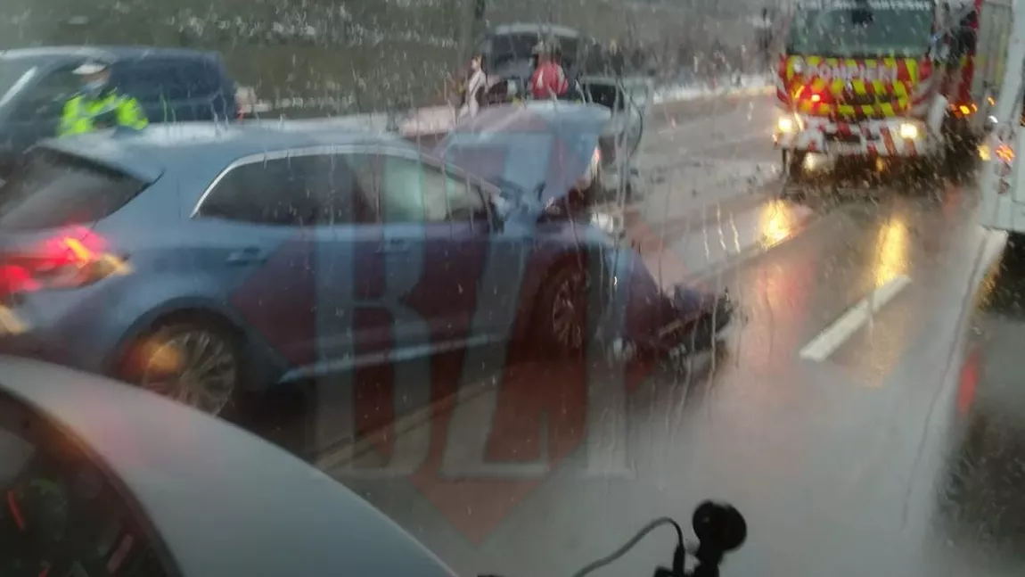 Accident rutier în Bucșinescu, municipiul Iași! Două mașini au fost implicate - EXCLUSIV/UPDATE/FOTO