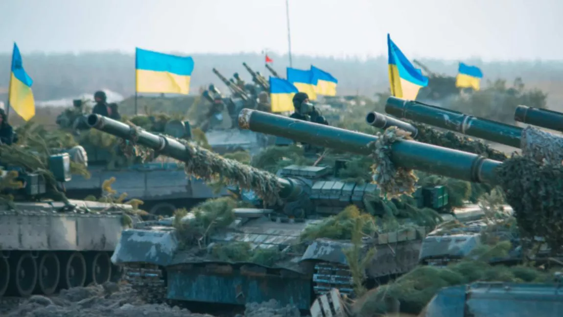 Armata ucraineană a recuperat un oraș care fusese cucerit de ruși. Localitatea fusese devastată de bombardamente