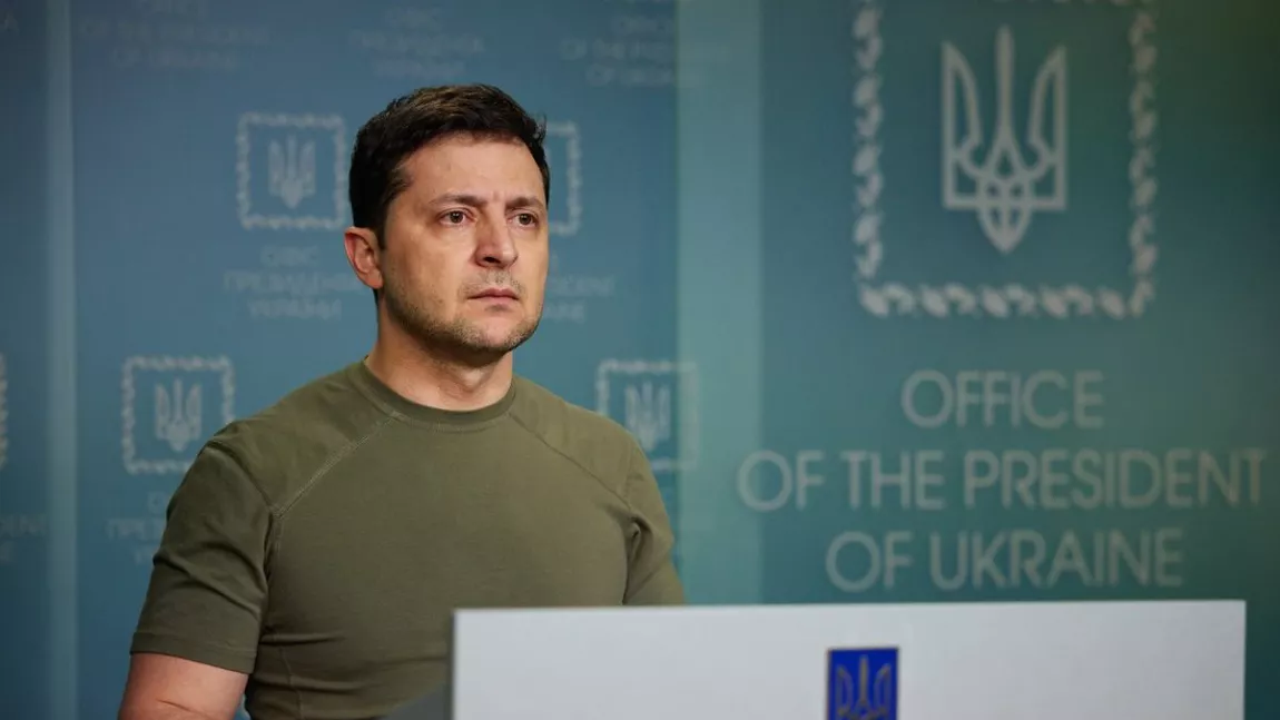 Volodimir Zelenski, mesaj dur în toiul nopții: „Ucraina nu vrea să fie acoperită de cadavrele soldaţilor. Plecaţi acasă!”