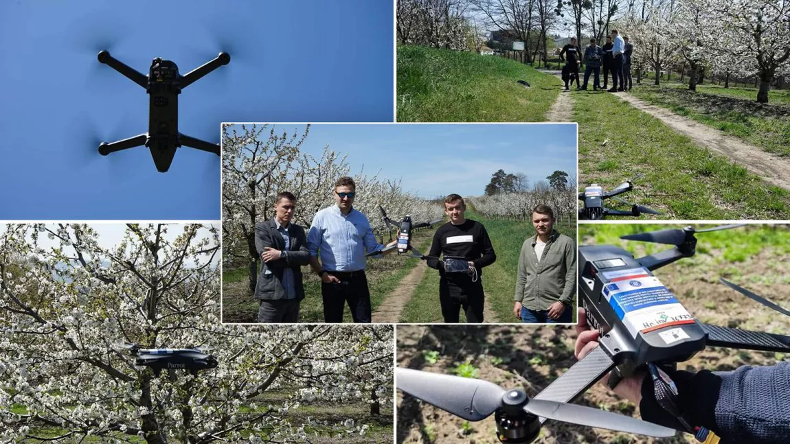 Dezvoltarea în agricultură, cu tehnologie de ultimă oră și drone, la Universitatea de Științele Vieții din Iași - FOTO