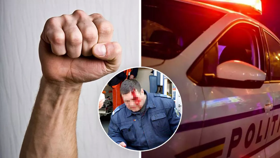 Scandal, în traficul din Iași! A sărit cu pumnii pe un polițist care voia să-i încătușeze amicul. Uite ce a pățit ieșeanul!