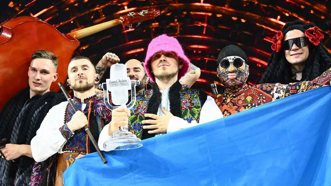 Kalush Orchestra a vândut trofeul Eurovision! Câți bani a câștigat formația din Ucraina și ce face cu ei
