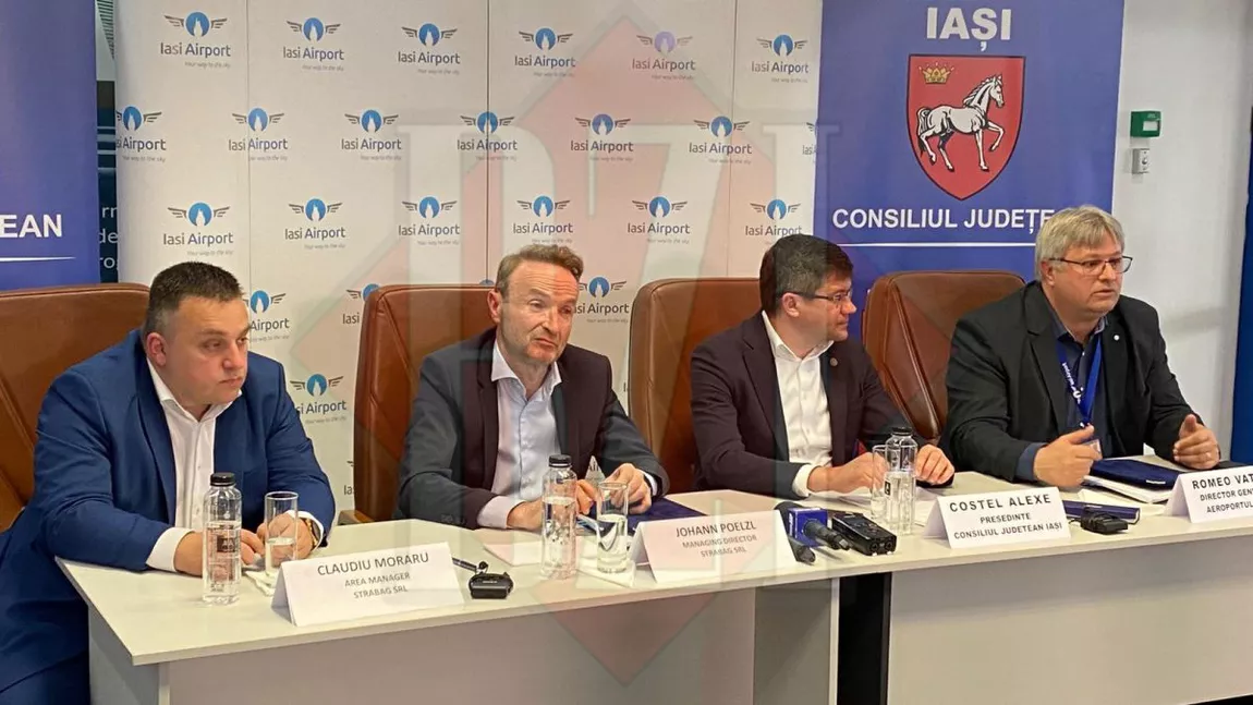 S-a semnat contractul pentru lucrările de proiectare și execuție pentru extinderea și modernizarea Aeroportului Internațional Iași