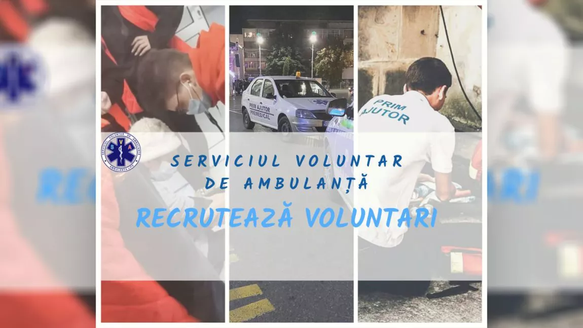 Serviciul Voluntar de Ambulanță Iași recrutează noi membri. De ce beneficii de bucură voluntarii