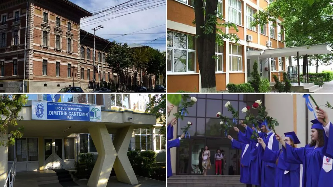 Colegiul Național din Iași, cel mai tare liceu din România! La patru instituții de învățământ din Iași rata de promovabilitate a fost de 100%