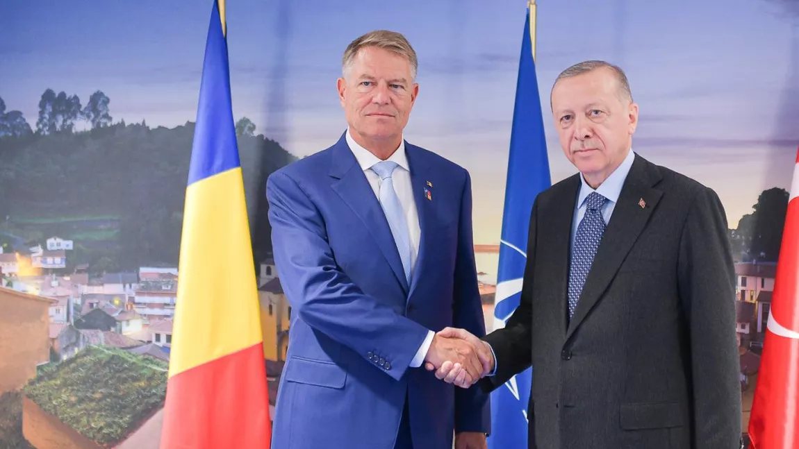 Iohannis, întâlnire cu președintele Turciei. Ce au discutat cei doi lideri de stat