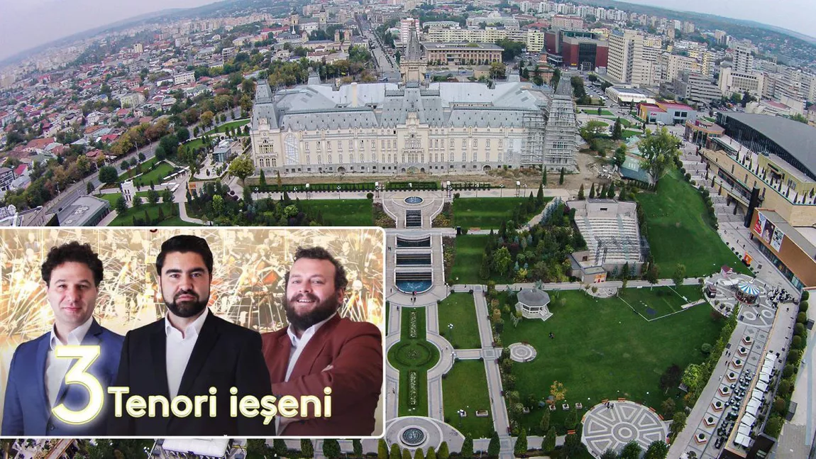 Mega-spectacol de gală, în aer liber, în Piața de la Palatul Culturii din Iași