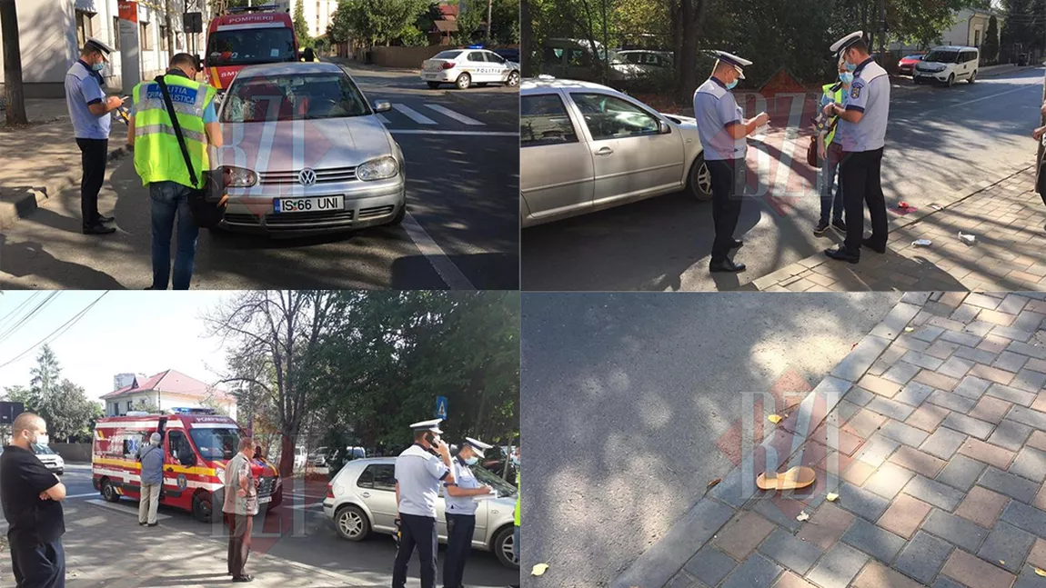 Femeie din Iași, spulberată pe trecerea pentru pietoni! Accidentul rutier mortal s-a petrecut pe o stradă din oraș. Iată ce s-a întâmplat cu șoferul! GALERIE FOTO