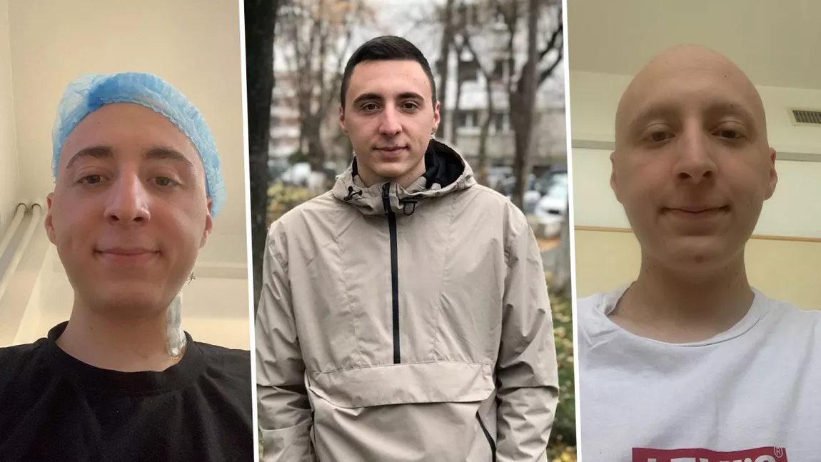 Andrei-Ștefan Bulgaru duce o luptă continuă cu cancerul! Tânărul are nevoie de 60.000 de euro pentru a învinge boala