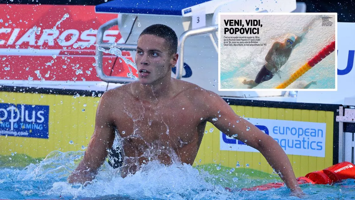 David Popovici s-a calificat în finala la 400 de metri liber, dar s-a retras la scurt timp după. Care este motivul