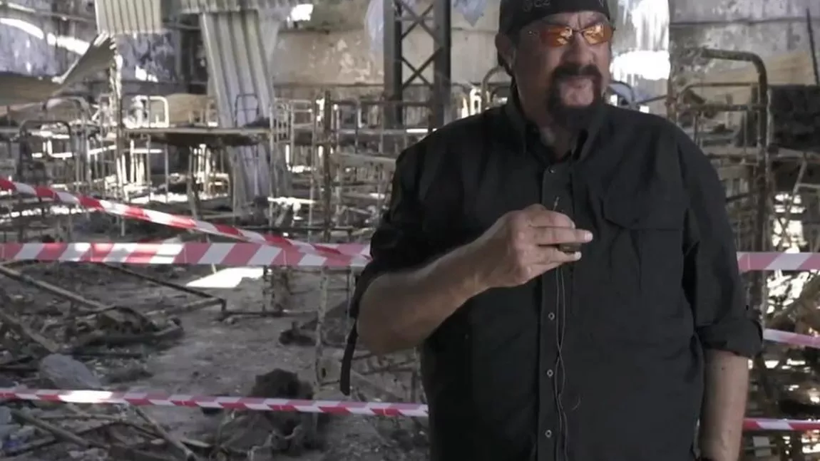 Primele impresii ale lui Steven Seagal despre războiul din Ucraina: 