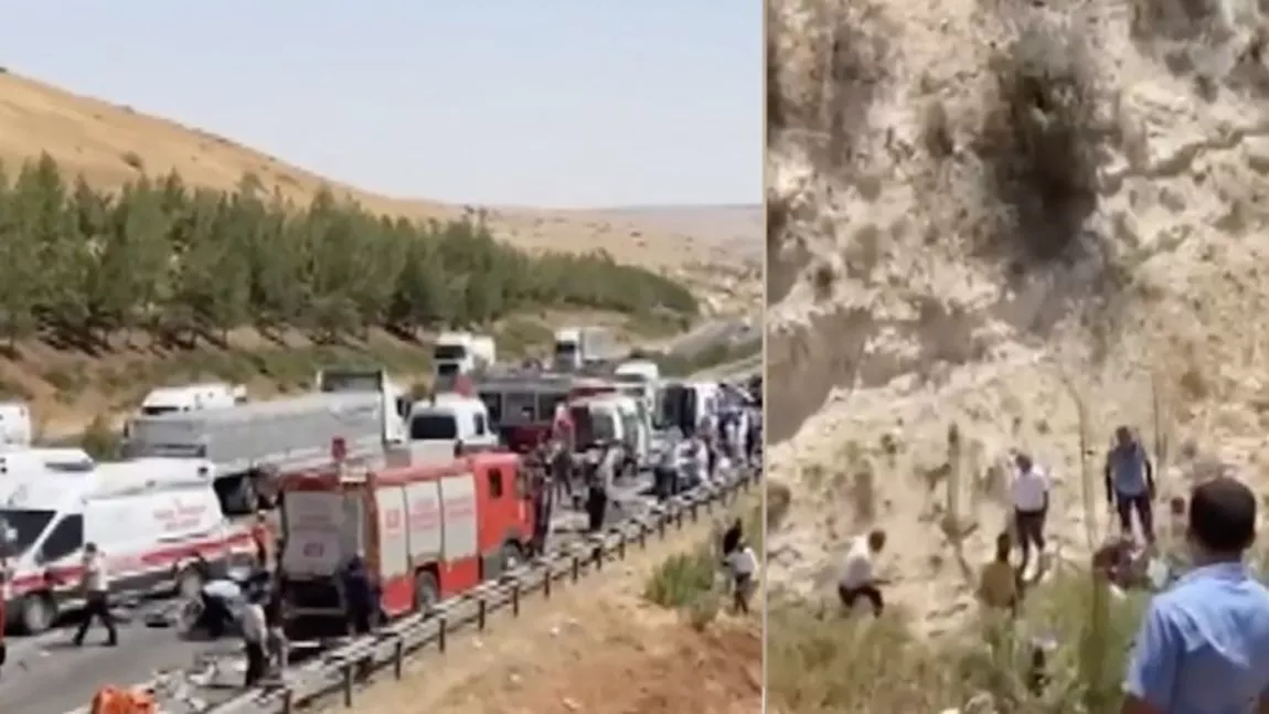 Accident grav în Turcia. 16 oameni au murit și alți 21 au fost răniți într-un eveniment rutier produs în sud-estul țării
