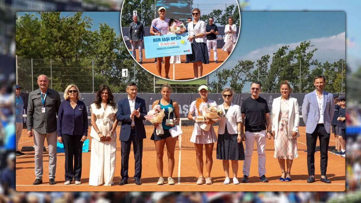 Rezultatele finalei WTA 125 „BCR Iași Open”! Ana Bogdan, „Luceafărul” primei ediții a turneului