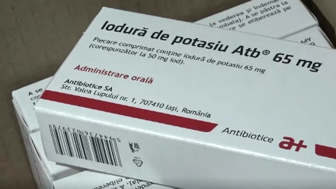 Ministerul Sănătății revine cu un avertisment! Pastilele de iod se iau „numai în caz de expunere după un incident nuclear