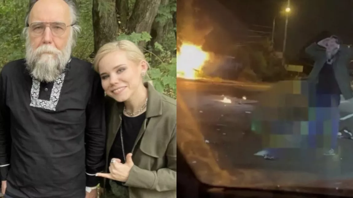 Mașina în care se afla fiica lui Aleksandr Dughin, ideologul lui Putin, a sărit în aer la Moscova