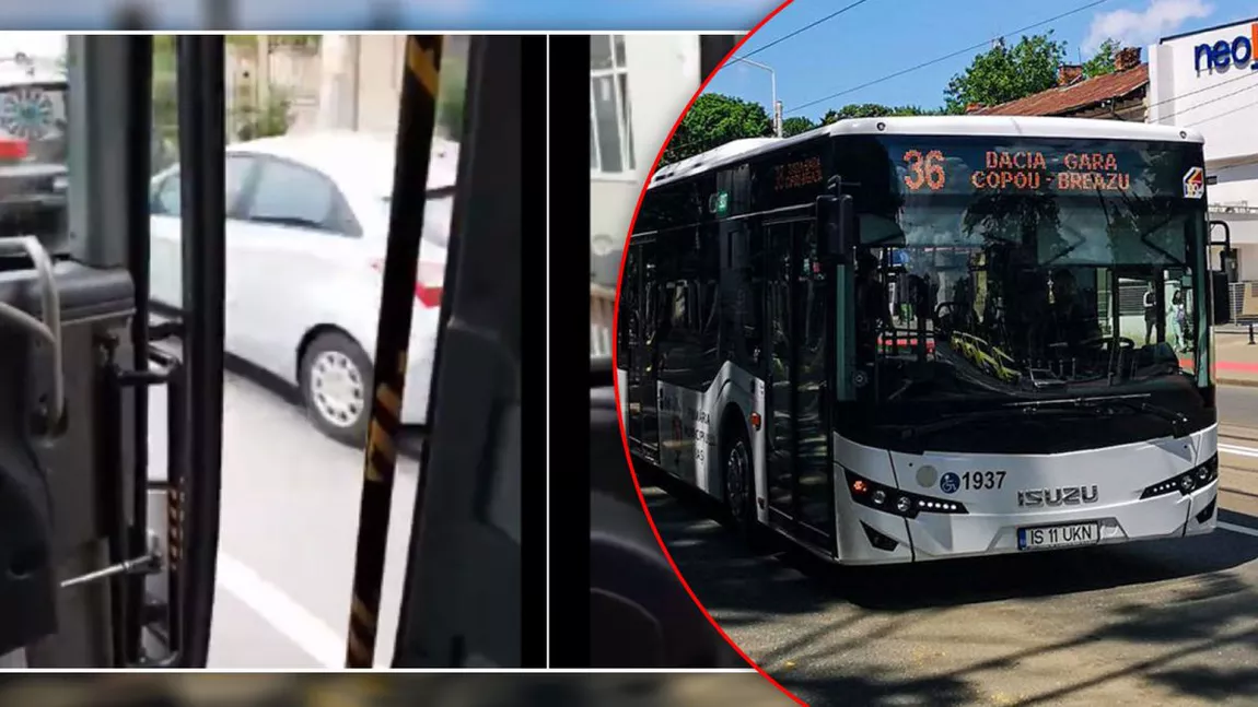 O femeie a fost accidentată într-un un autobuz CTP în stația de la Gară! „Când am vrut să urc, a închis ușa și mi-a prins piciorul”