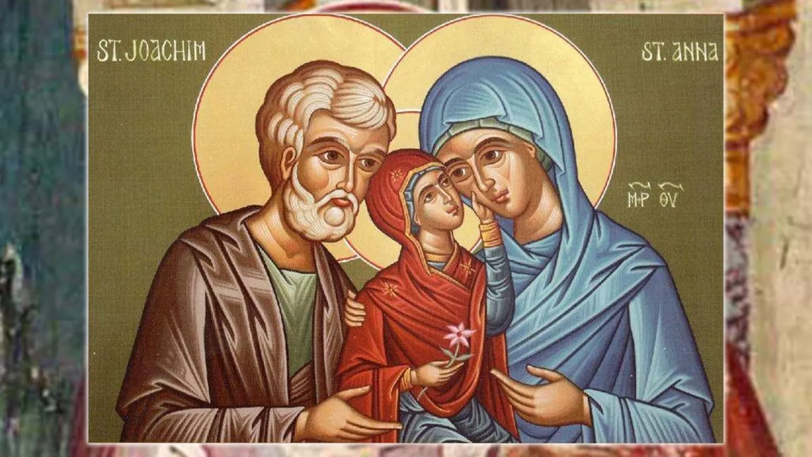 Sărbătoare în Biserica Ortodoxă: Sfinții și Drepții Ioachim și Ana, părinții Fecioarei Maria