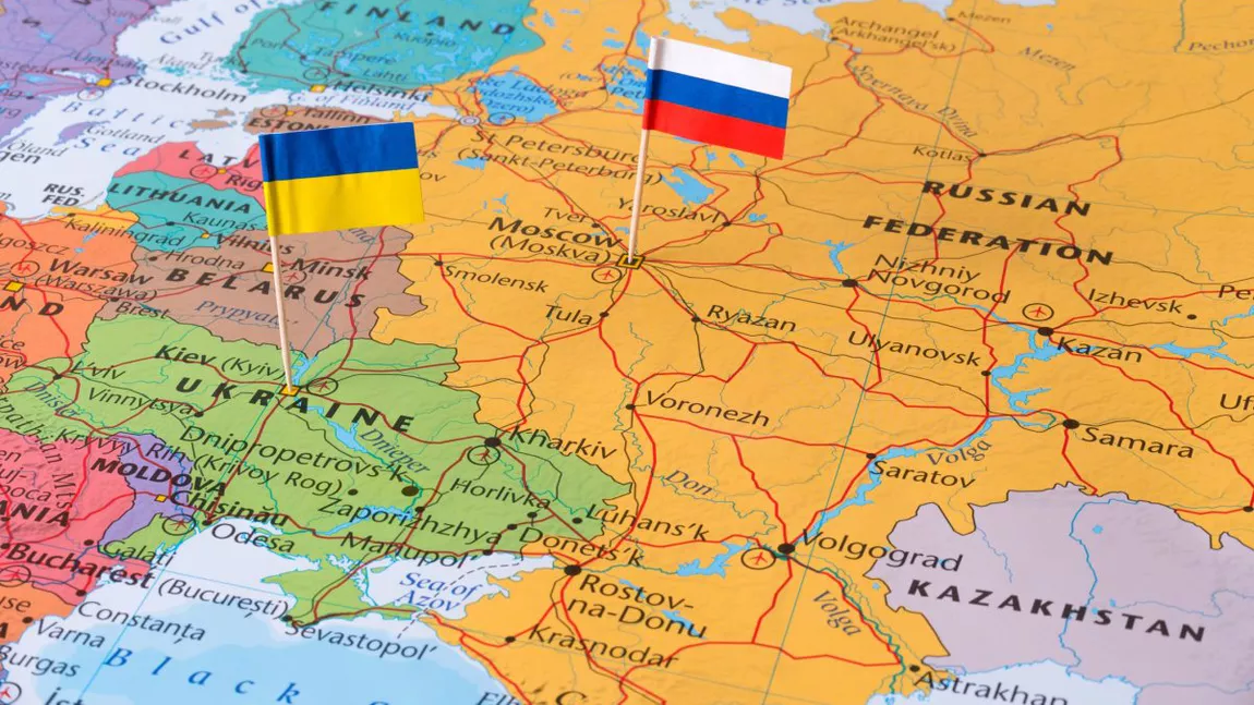 În magazinele din Rusia au început deja să se vândă hărți în care granițele țării au fost modificate