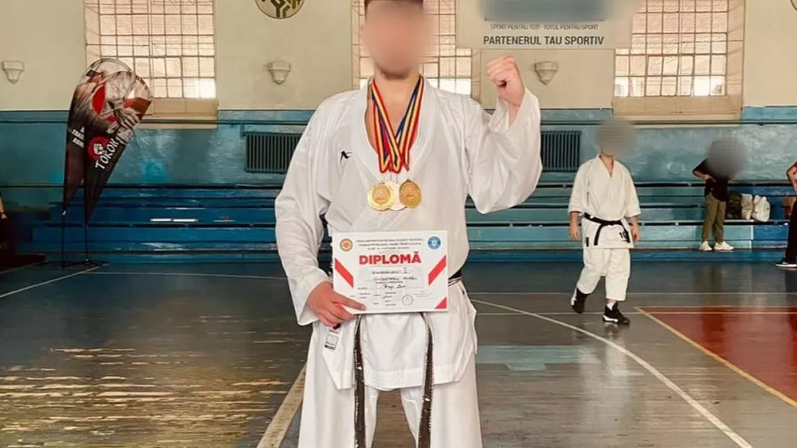 Luptător S.A.S. Iași, dublu medaliat cu aur la Campionatul Național de Karate