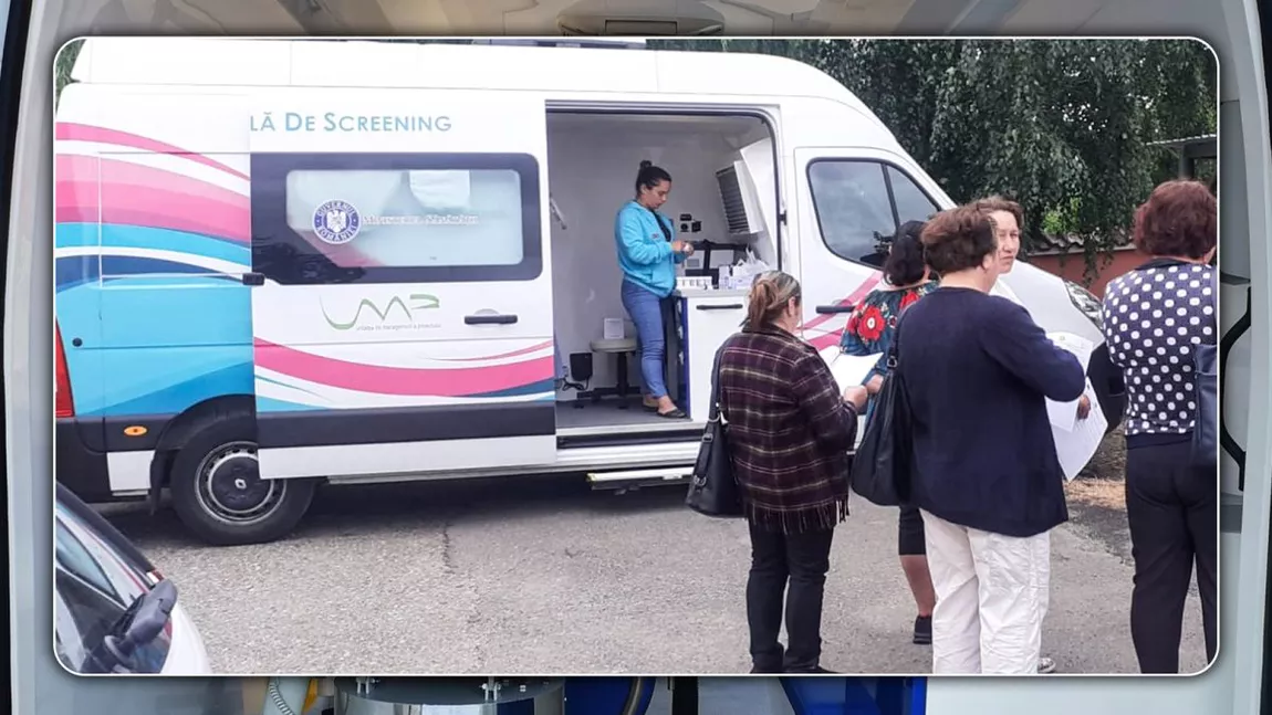 În intervalul 19-21 septembrie, unitatea mobilă de screening de cancer de col uterin va fi prezentă pe esplanada Palas din fața Teatrului „Luceafărul”