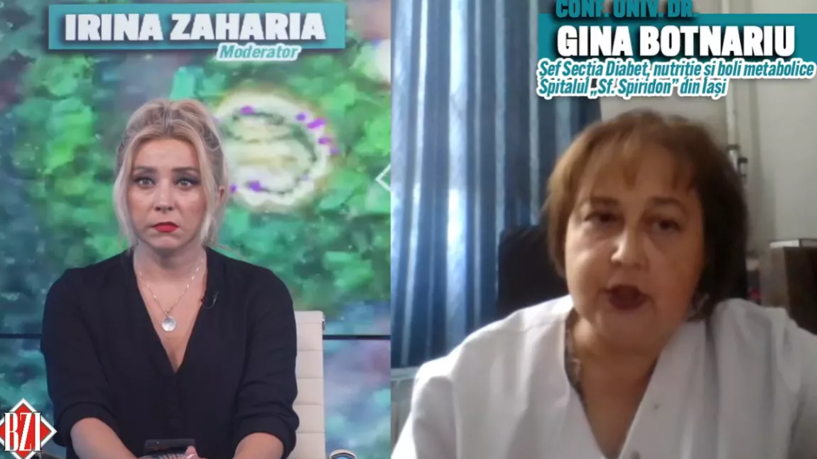 Despre diabetul de tip 1 și de tip 2, cu medicul Gina Botnariu. Sfaturi privind regimul și medicamentația - VIDEO