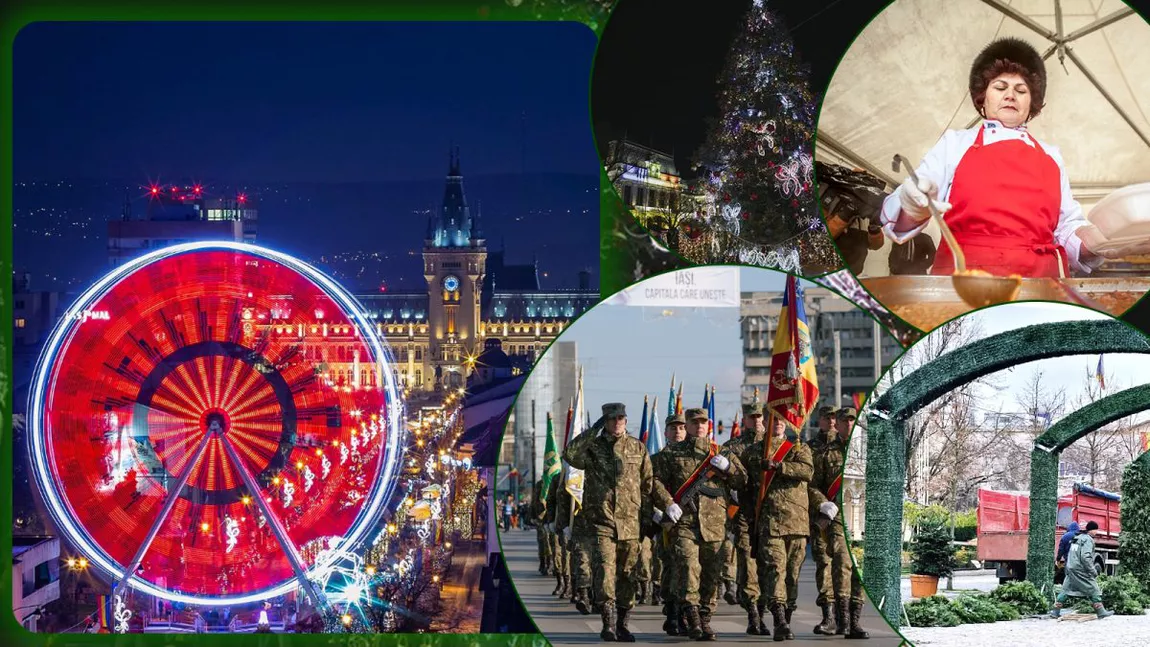 Municipalitatea ieșeană a pregătit o serie de evenimente cu ocazia Zilei de 1 Decembrie 2022. Concerte, paradă militară și o masă caldă îi așteaptă pe toți cei prezenți în Piața Palatului Culturii