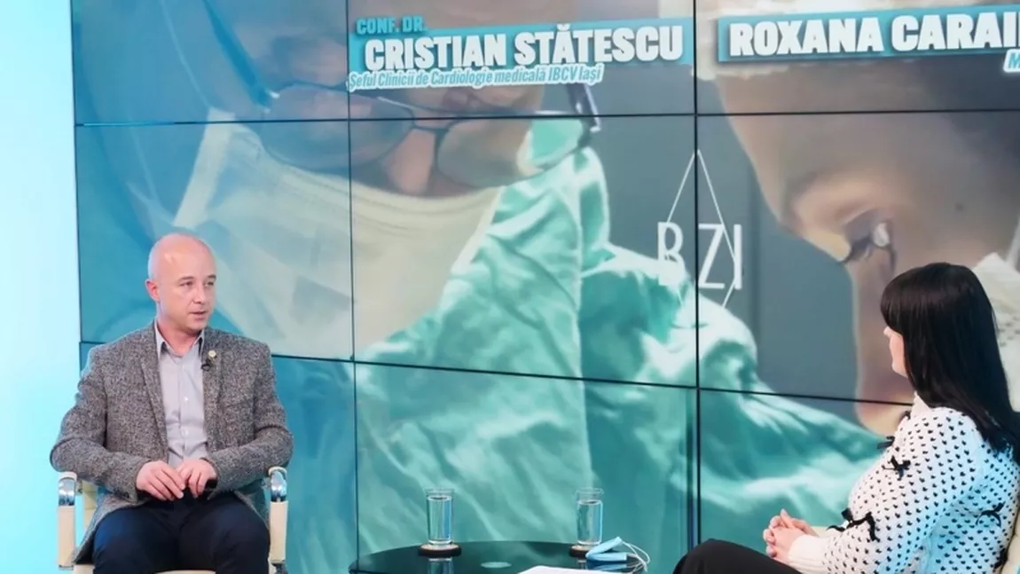 Dr. Cristian Stătescu, despre prevenția în cazul bolilor cardiovasculare: „Ar fi nevoie de niște programe la nivel național” - VIDEO