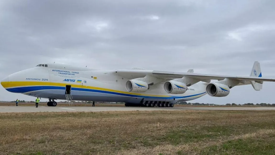 Cel mai mare avion din lume urmează să fie construit în Ucraina. Aeronava va fi destinată transportului