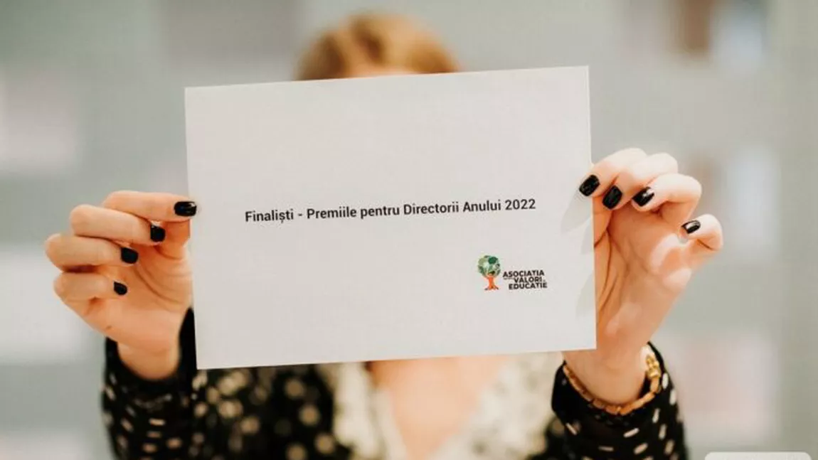 Trei directori din Iași au ajuns în finala Premiilor pentru Directorii Anului 2022 