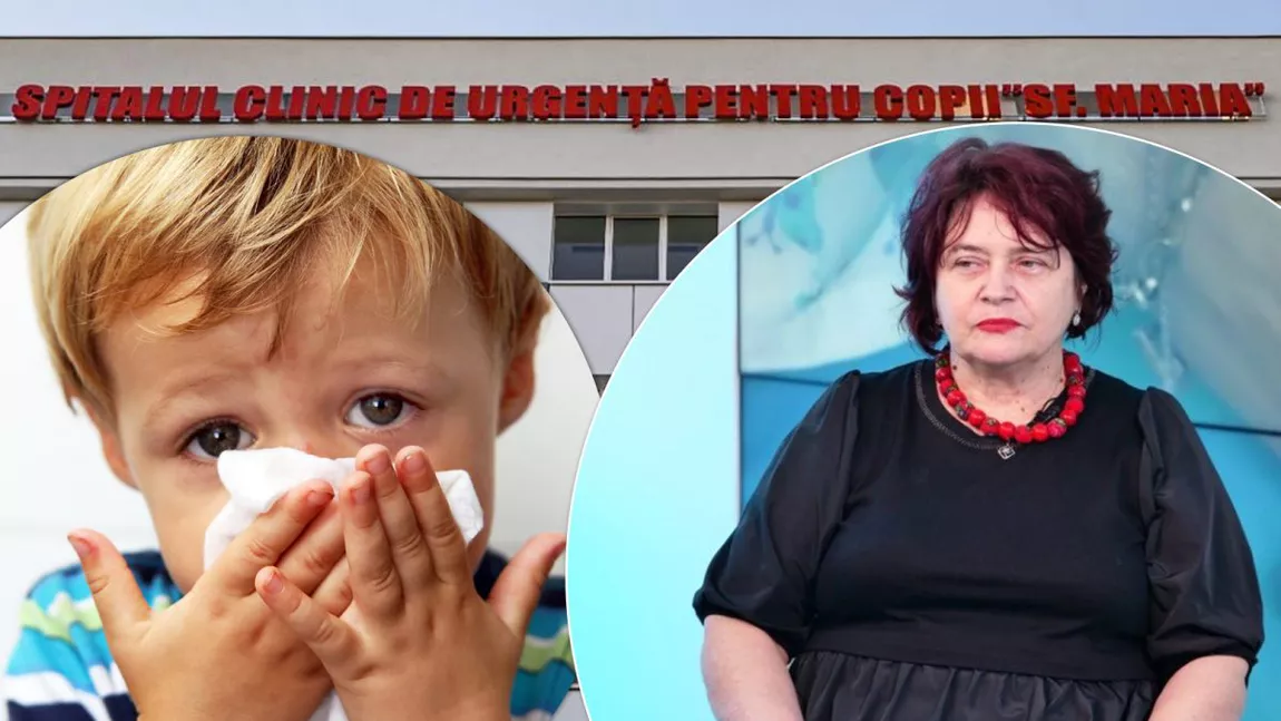 Tot mai mulți bebeluși ajung la Spitalul pentru Copii „Sfânta Maria” din cauza infecțiilor acute respiratorii!